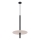 Pendellampe med kabel FELTRO 1xG9/8W/230V sort/creme