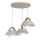 Pendellampe med kabel FUNDA 3xE27/15W/230V beige