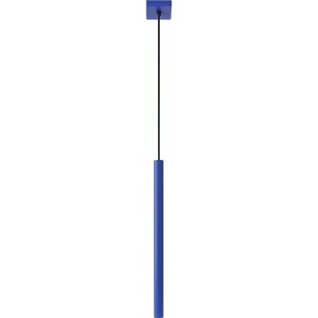 Pendellampe med kabel PASTELO 1xG9/8W/230V blå
