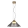 Pendellampe med kabel PRESTO 1xGX53/10W/230V Ø 34 cm guld/røggrå