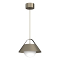 Pendellampe med kabelophæng FUNDA 1xE27/15W/230V bronzefarvet