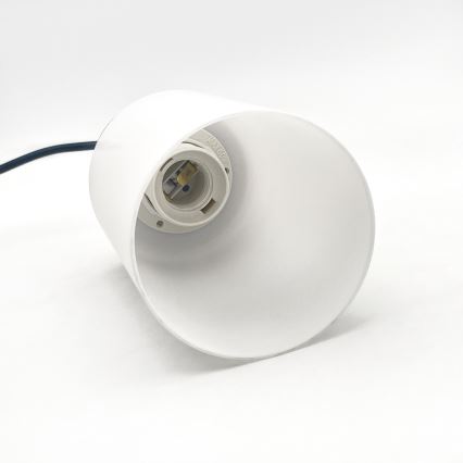 Pendellampe med ledning MARKUS 4xE27/15W/230V sort/eg