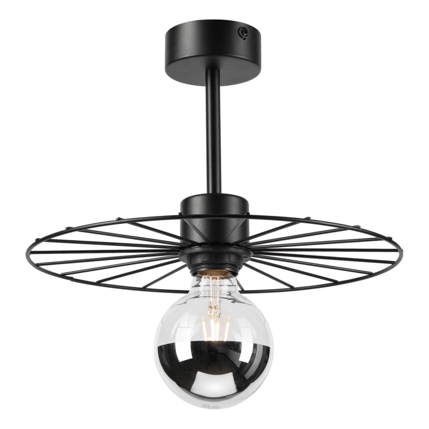 Pendellampe MONTANA 1xE27/15W/230V diameter 30 cm sort