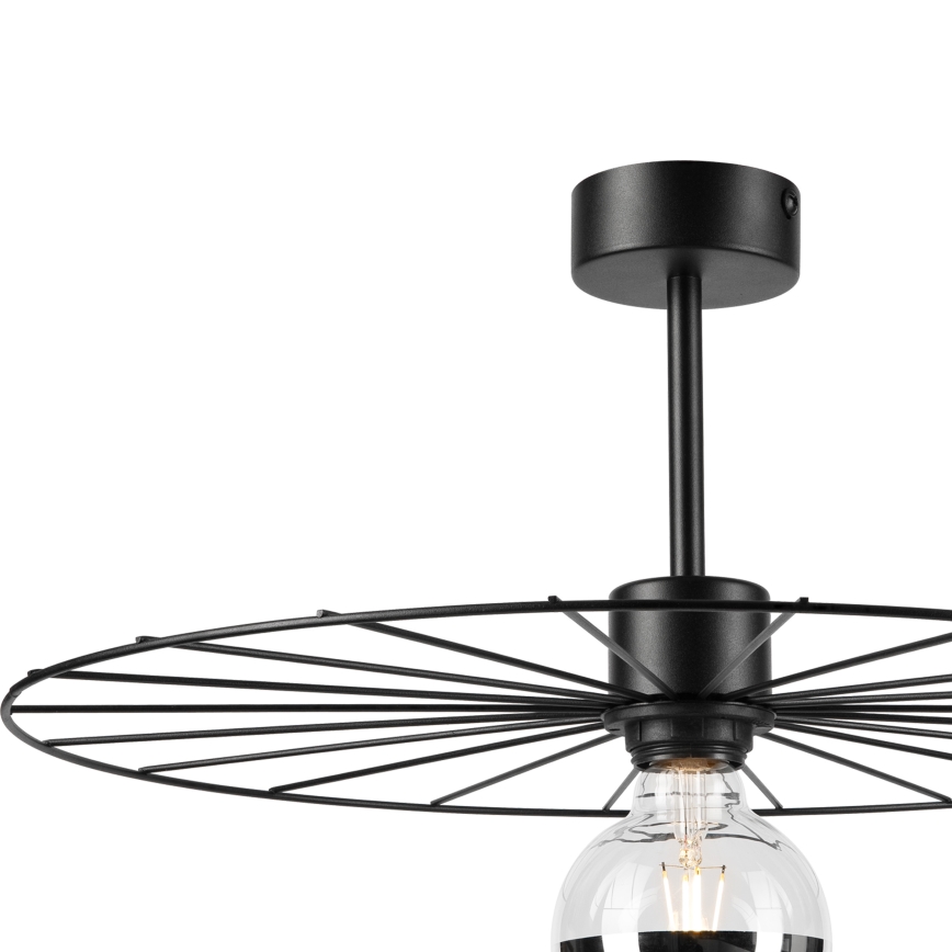 Pendellampe MONTANA 1xE27/15W/230V diameter 45 cm sort