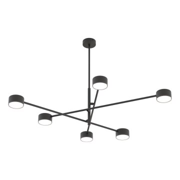 Pendellampe NATSU 6xGX53/12W/230V sort