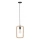 Pendellampe OSTOR 1xE27/40W/230V beige/sort