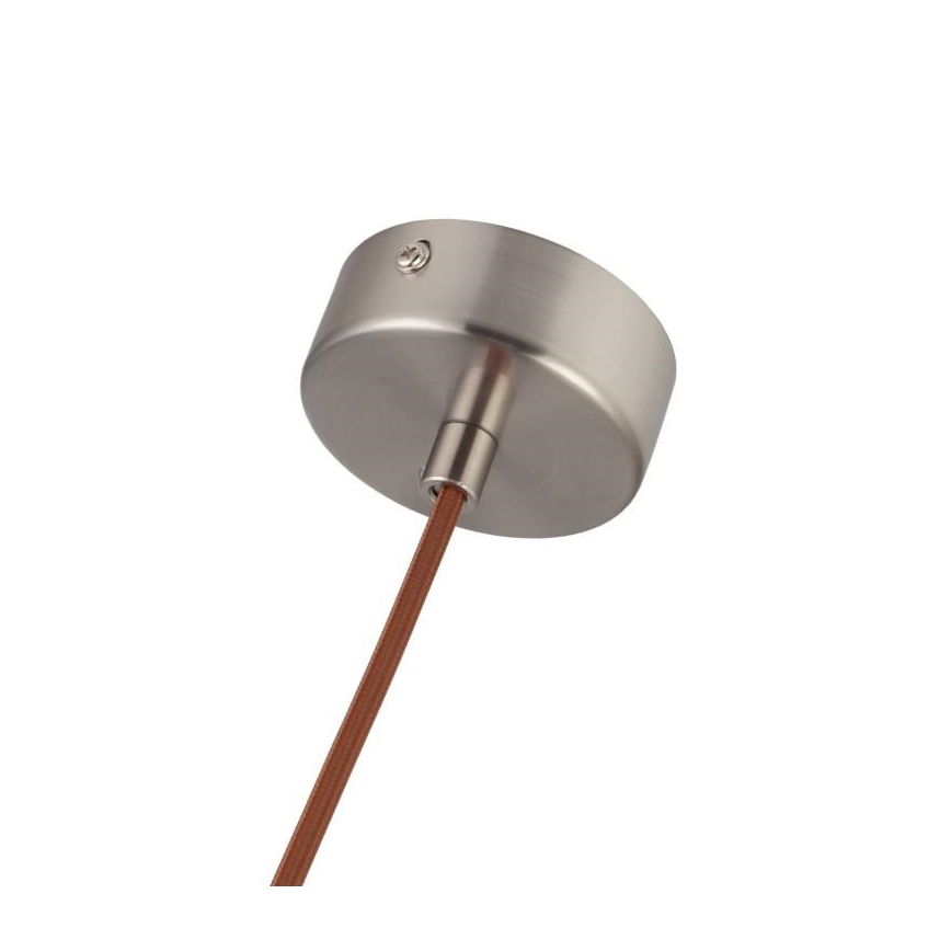 Pendellampe på kabel 1x GU10/10W/230V Ø 11 cm, massivt asketræ