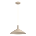 Pendellampe på kabel ANEGA 1xGX53/15W/230V Ø 30 cm beige