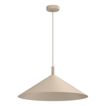 Pendellampe på kabel ANEGA 1xGX53/15W/230V Ø 50 cm beige