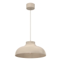 Pendellampe på kabel BASCA 1xE27/15W/230V beige