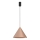 Pendellampe på kabel CAPITAL 1xGX53/15W/230V Ø 32 cm rosaguld