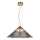 Pendellampe på kabel PRESTO 1xGX53/10W/230V Ø 50 cm guld/røget grå