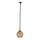 Pendellampe på kabel SHEDON 1xE27/40W/230V røget beige