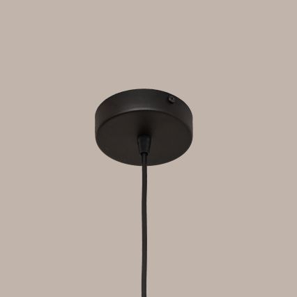 Pendellampe på kabel SOLANO 1xE27/15W/230V sort/guld
