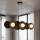 Pendellampe på kabel UMBRA 6xG9/8W/230V sort