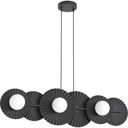 Pendellampe på kabel UMBRA 6xG9/8W/230V sort