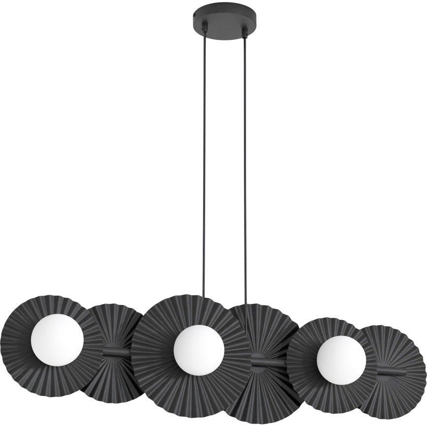 Pendellampe på kabel UMBRA 6xG9/8W/230V sort