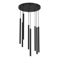 Pendellampe på kabel YORU 8xG9/8W/230V sort