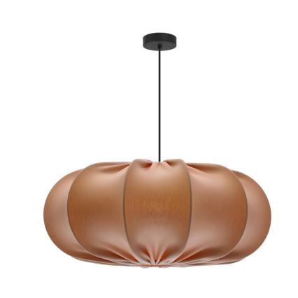 Pendellampe på ledning CAFEE 1xE27/40W/230V Ø 52 cm beige