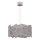 Pendellampe på ledning CAMO 3xE27/15W/230V beige