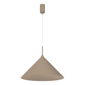 Pendellampe på ledning CAPITAL 1xGX53/15W/230V Ø 46 cm taupe
