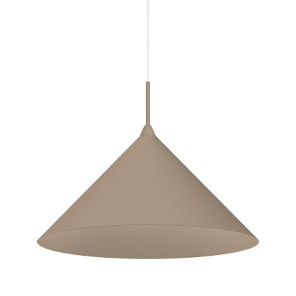 Pendellampe på ledning CAPITAL 1xGX53/15W/230V Ø 46 cm taupe
