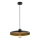 Pendellampe på ledning ETERI 1xE27/15W/230V sort/guld