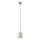 Pendellampe på ledning LAVA 1xG9/8W/230V beige/røget beige