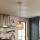 Pendellampe på ledning MILOU 1xE27/15W/230V guld/røget beige