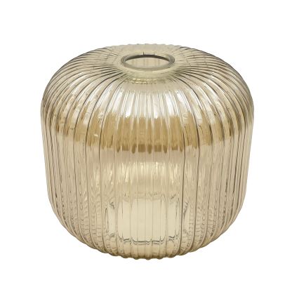 Pendellampe på ledning MILOU 1xE27/15W/230V guld/røget beige
