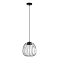 Pendellampe på ledning OVELLA 1xGX53/10W/230V Ø 25 cm sort
