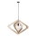 Pendellampe på ledning ROXIE 1xE27/15W/230V, brun