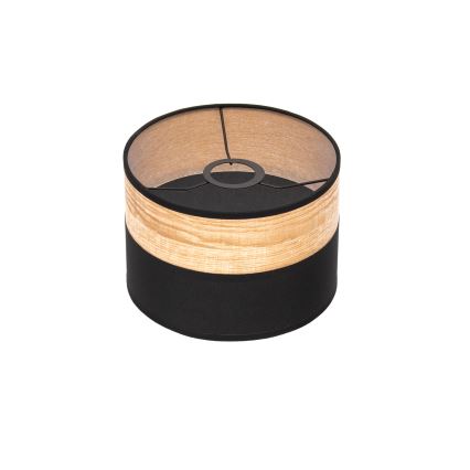 Pendellampe på wire ALBA 3xE27/15W/230V sort/brun