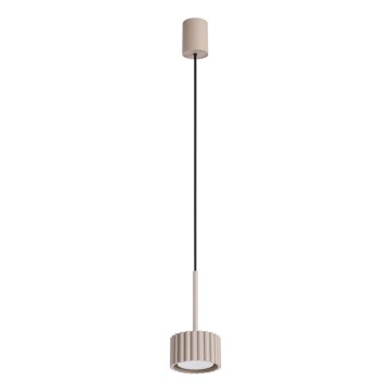 Pendellampe på wire AURA 1xGX53/10W/230V taupe