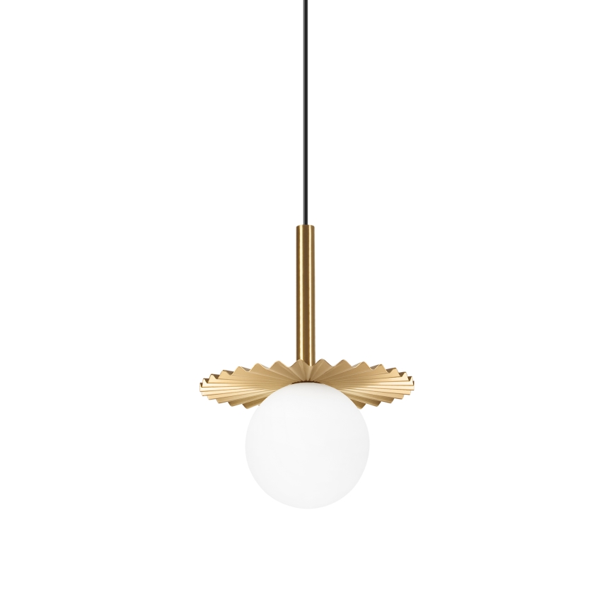 Pendellampe på wire CHITA 1xG9/5W/230V guld