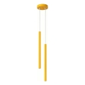 Pendellampe PASTELO 2xG9/8W/230V gul
