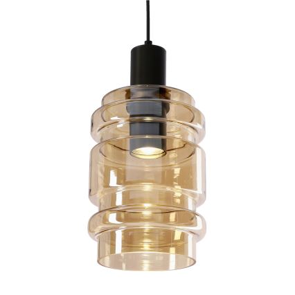 Pendellampe RADON 1xE27/40W/230V røgfyldt beige