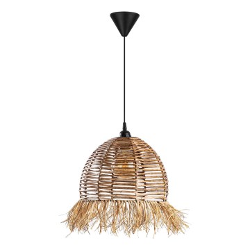 Pendellampe RUYO 1xE27/40W/230V brun