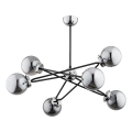 Pendellampe SAGITO 6xE14/10W/230V skinnende krom