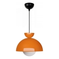Pendellampe SALVA 1xE27/15W/230V orange