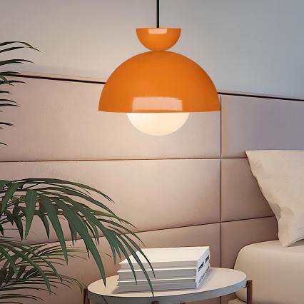 Pendellampe SALVA 1xE27/15W/230V orange