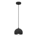 Pendellampe SOOL 1xE27/15W/230V Ø 15 cm sort