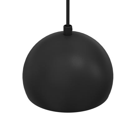 Pendellampe SOOL 1xE27/15W/230V Ø 15 cm sort