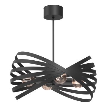 Pendellampe SPARKLE 4xE27/15W/230V sort