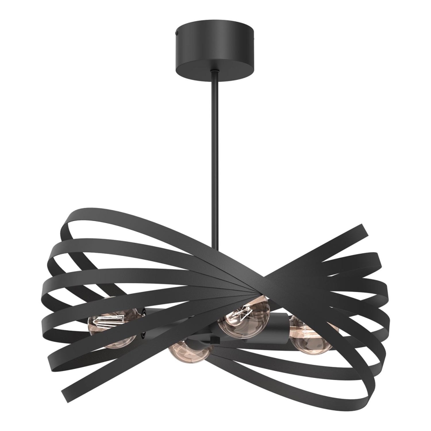 Pendellampe SPARKLE 4xE27/15W/230V sort