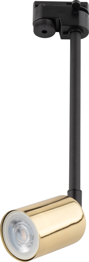 Pendellampe til 1-faset skinnesystem TOP 1xGU10/10W/230V guldfarvet/sort