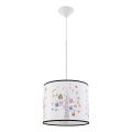 Pendellampe til børn OWLS 1xE27/15W/230V diameter 30 cm ugler