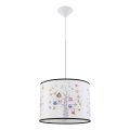 Pendellampe til børn OWLS 1xE27/15W/230V diameter 40 cm ugler
