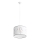 Pendellampe til børn PRINCESS 1xE27/15W/230V diameter 40 cm prinsesse