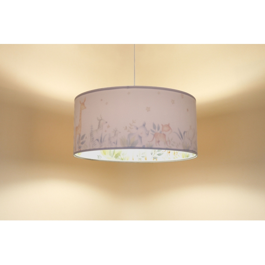 Pendellampe til børn SWEET DREAMS 1xE27/60W/230V diameter 30 cm